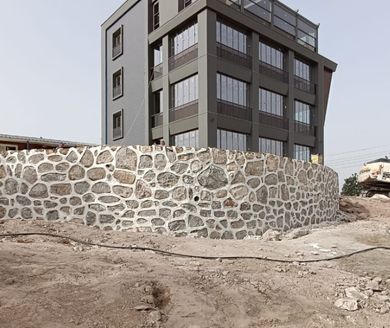 İstinat Taş Duvar ve Dış Taş Kaplama 