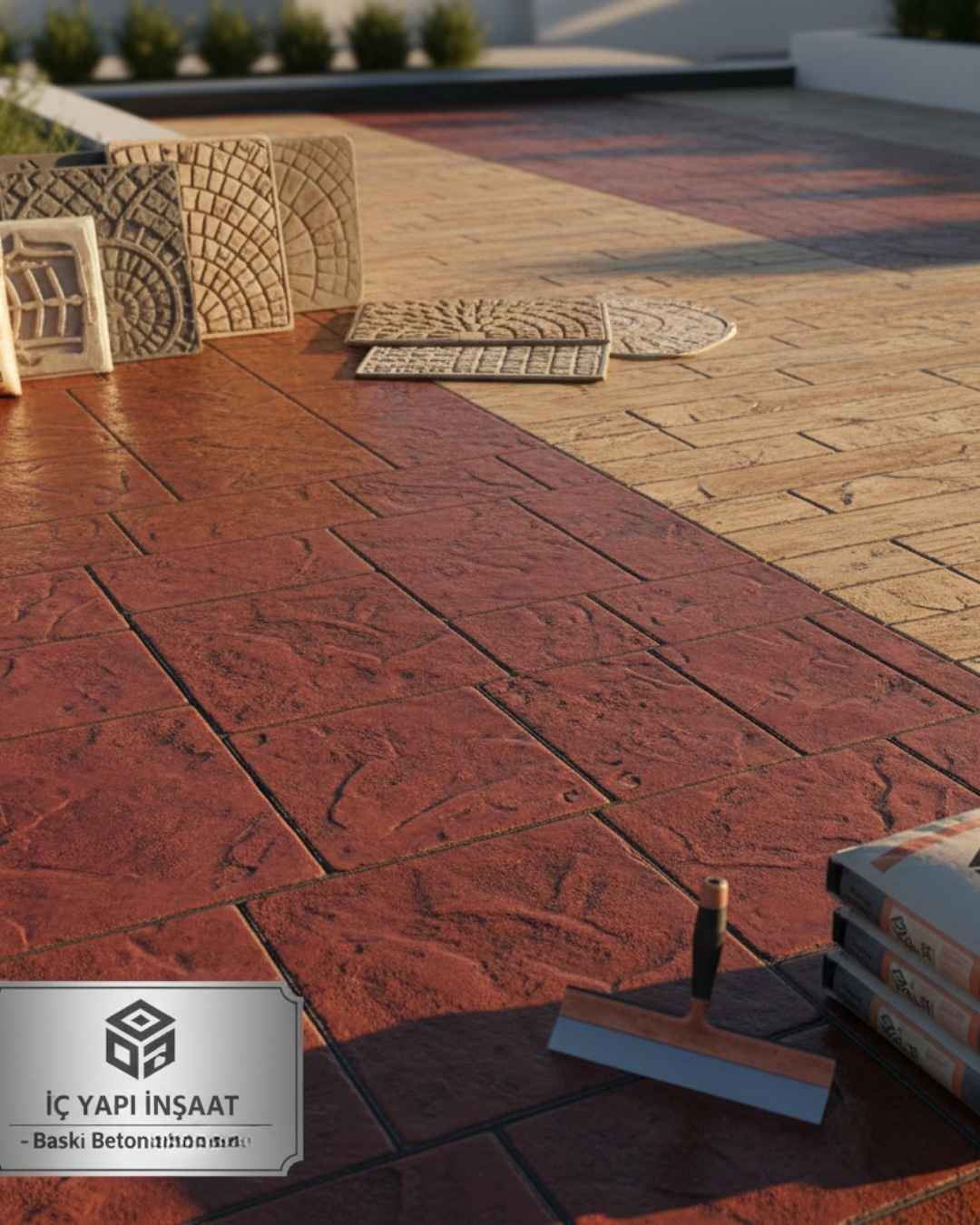 Baskı Beton (Dekoratif Zemin Sistemleri)