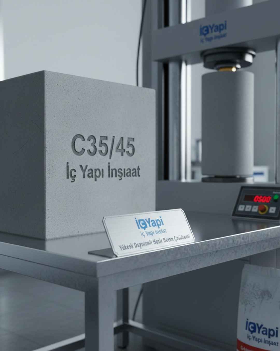 C35/45 Yüksek Dayanımlı Hazır Beton